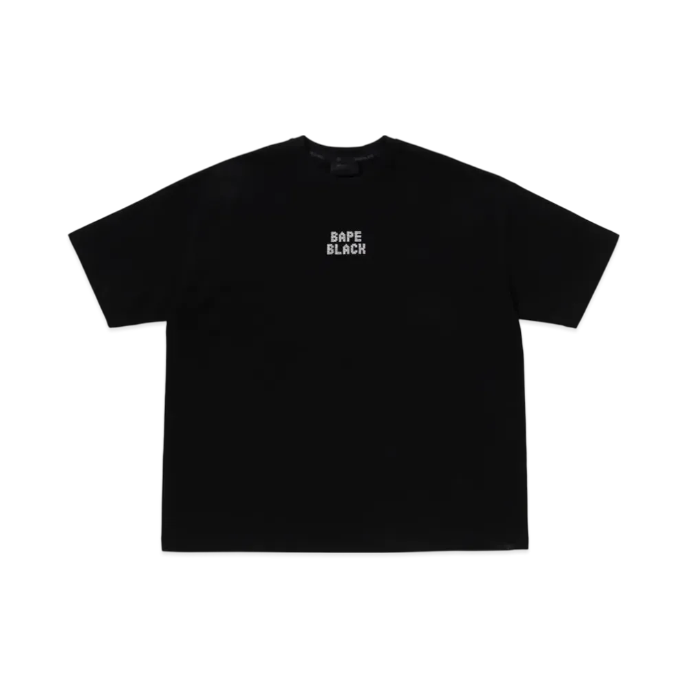 A BATHING APE Bape Black Emb Resort Tee "Black"