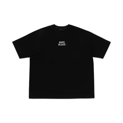 A BATHING APE Bape Black Emb Resort Tee "Black"