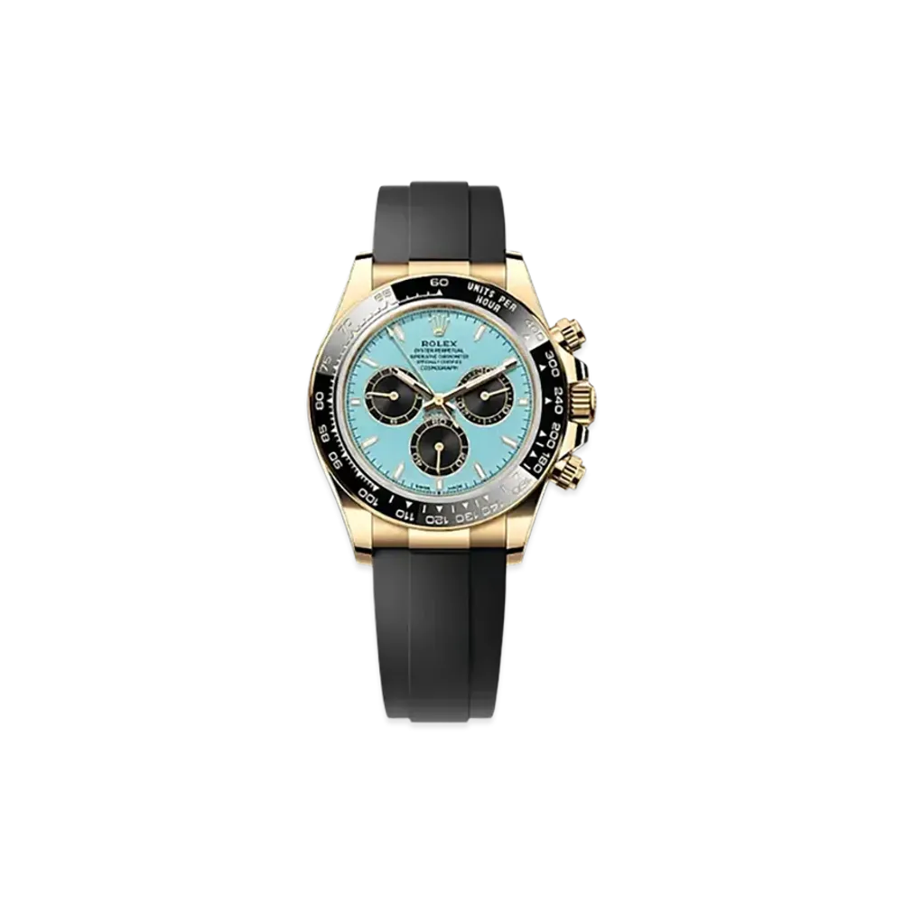 ROLEX Cosmograph Daytona 40mm Yellow Gold 126518LN "Turquoise Blue"