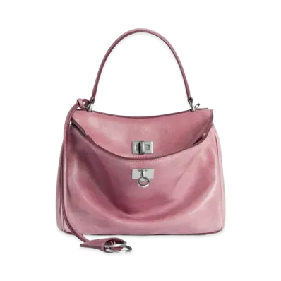 BALENCIAGA Women's Rodeo Handbag Mini "Rose Quartz"