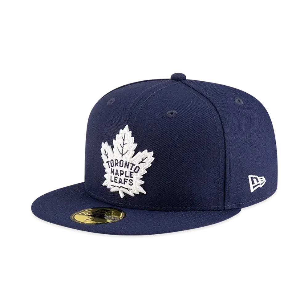 NEW ERA x THE CAP NHL Basic 59Fifty Toronto Maple Leafs "Navy"