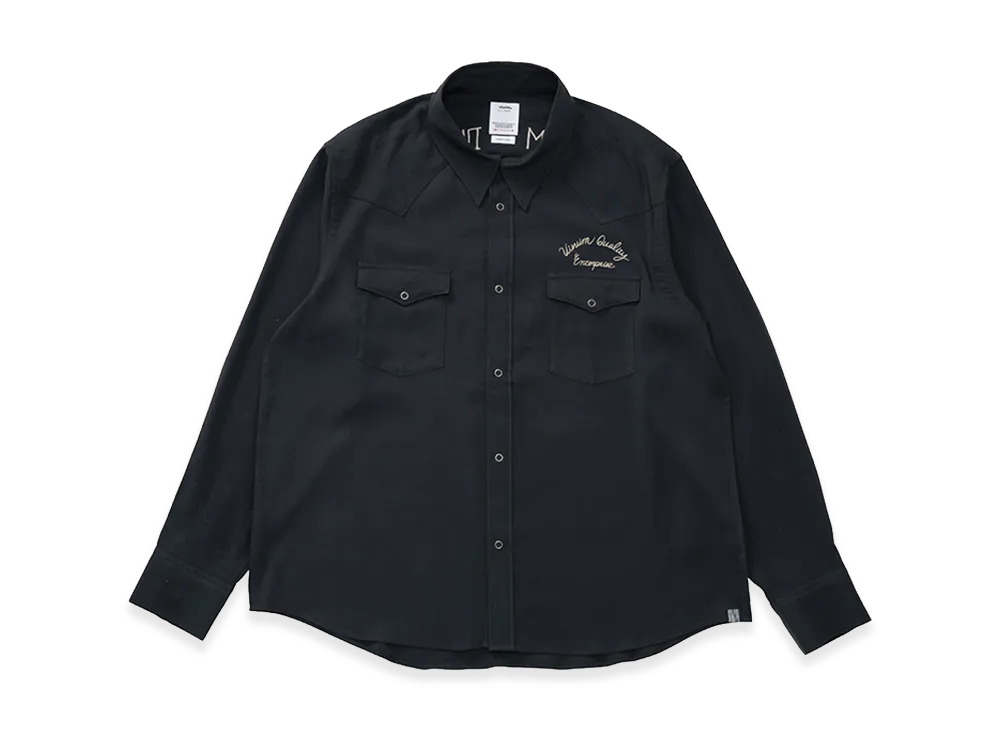 visvim Four Corners L/S "Black"