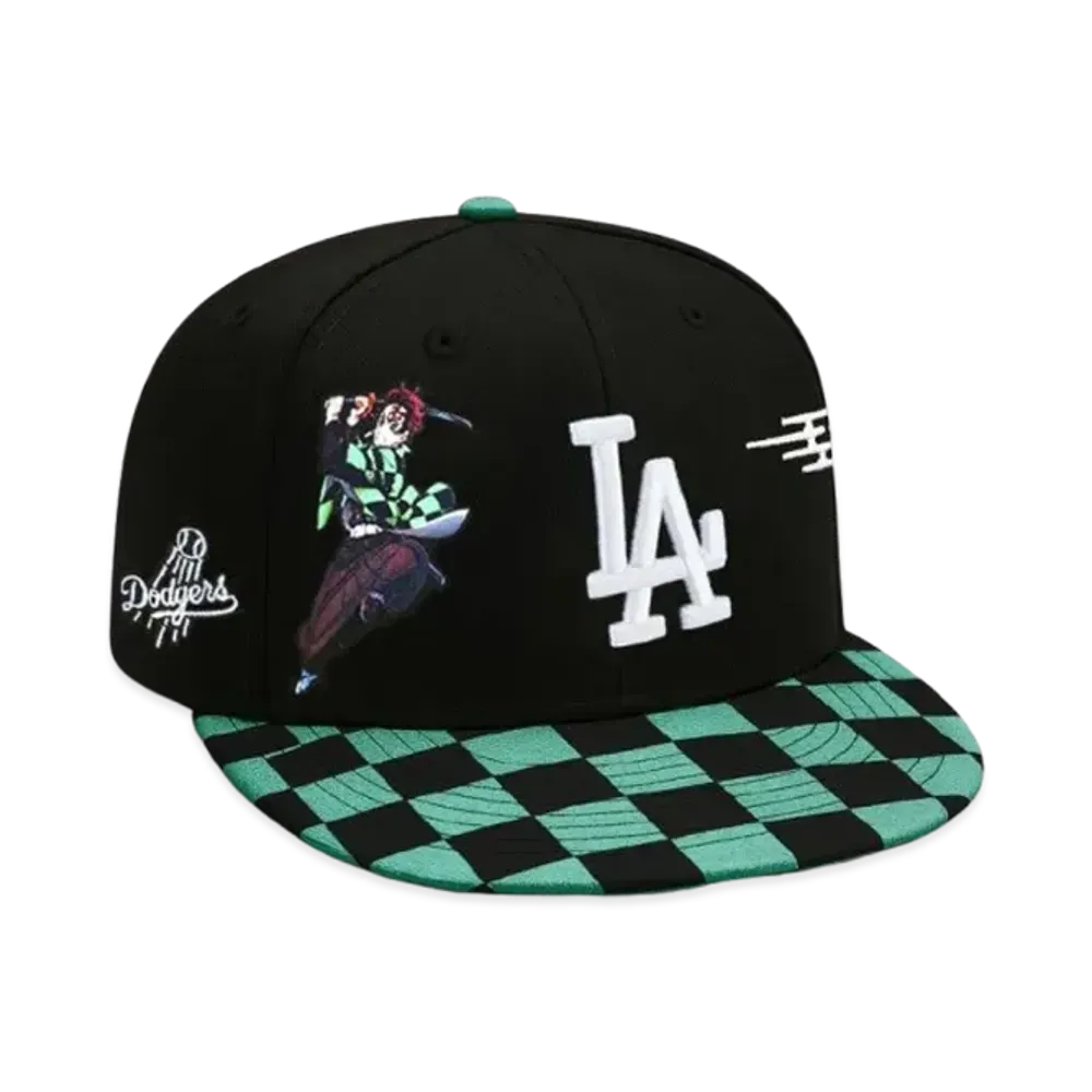 MLB x Demon Slayer Los Angeles Dodgers Hat "Black"