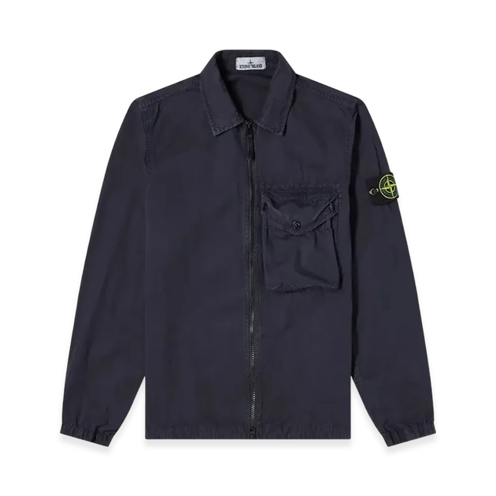 Stone Island 117WN T.CO+OLD Overshirt - 21SS "Navy Blue"
