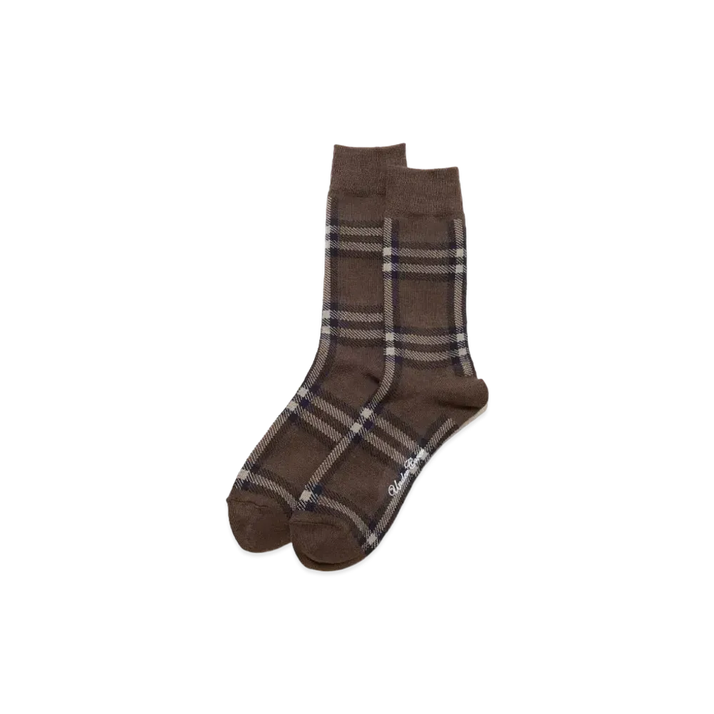 UNDERCOVER Wool Blend Acrylic Socks "Brown"