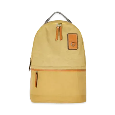 LOEWE Small Backpack In Canvas "Gold"
