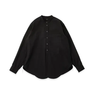 T.T Taiga Takahashi LOT.104 Band Collar Shirt "Black"