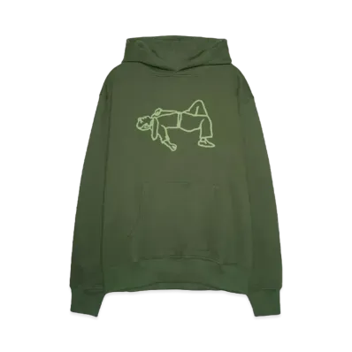 FREETER Sal hoodie "FOREST GREEN"