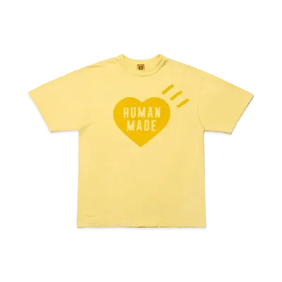 HUMAN MADE Plant Dyed T-Shirt #1 "Yellow"