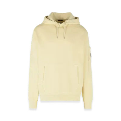 C.P. Company Cotton Sweatshirt "Cream/Ivory"