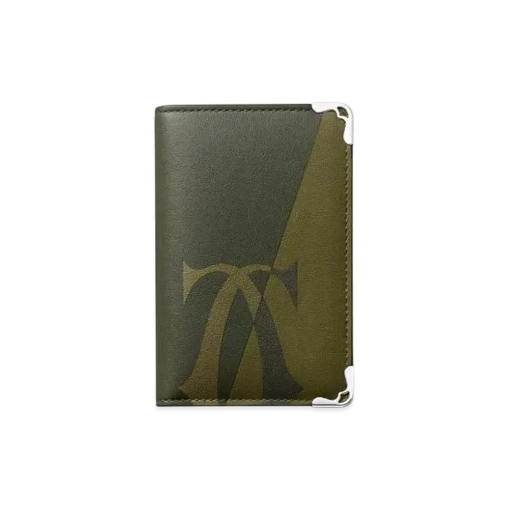 Cartier Four-Card Holder, Must de Cartier "Khaki"