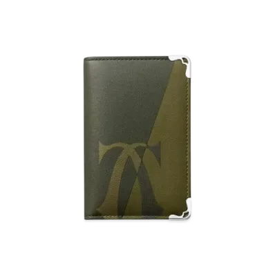 Cartier Four-Card Holder, Must de Cartier "Khaki"