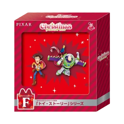 SUNNY SIDE UP "Happy Kuji" -DISNEY Christmas Ornament Kuji 2024- Special Complete Box Prize F "Toy Story" Series