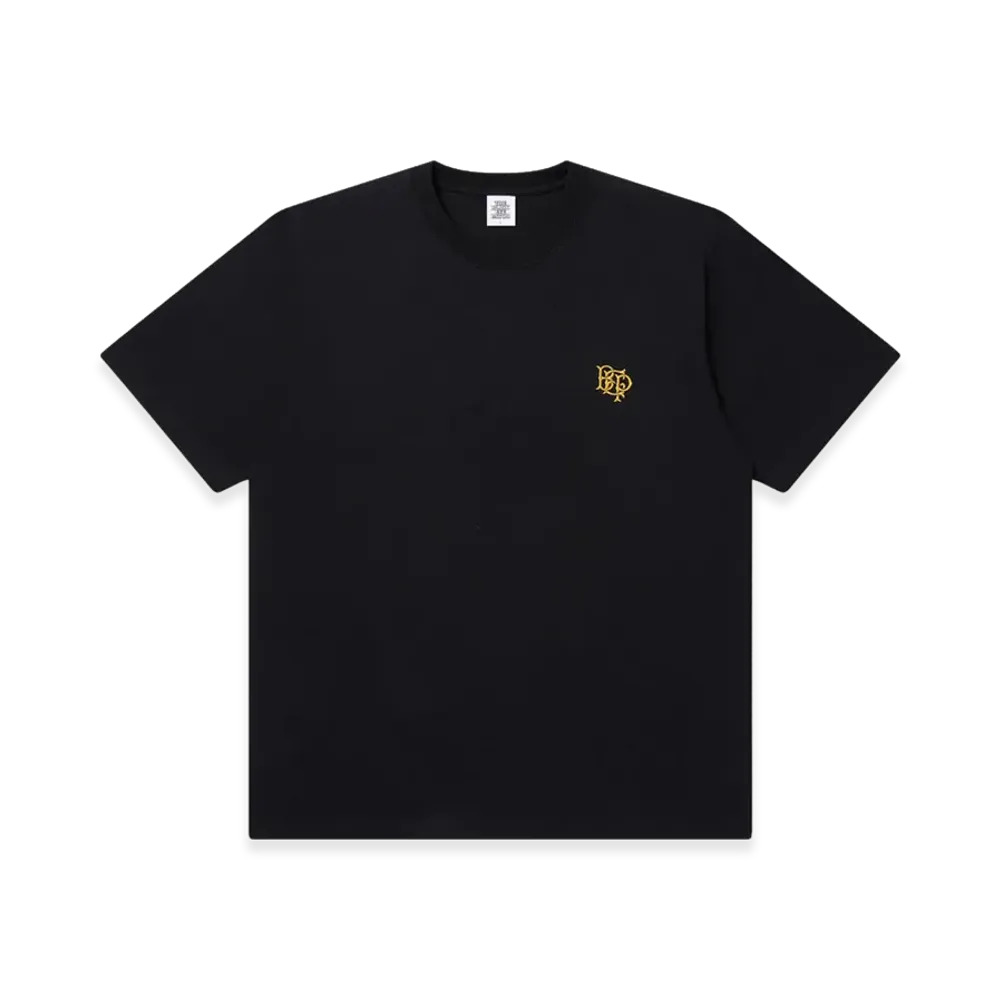 BlackEyePatch Royal Emblem Embroidered Heavyweight Tee "Black"