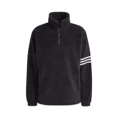 adidas Neuclassics Polar Fleece 1/2 Zip Sweatshirt "Black"