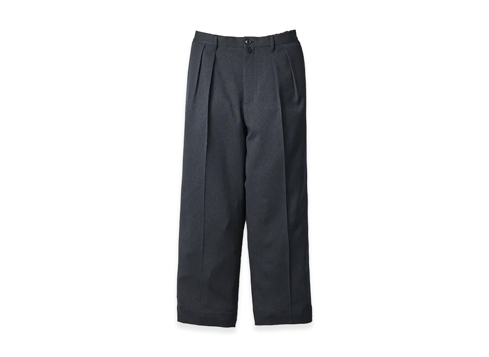 SEDAN ALL-PURPOSE Ventilation Wide Slacks "Charcoal"