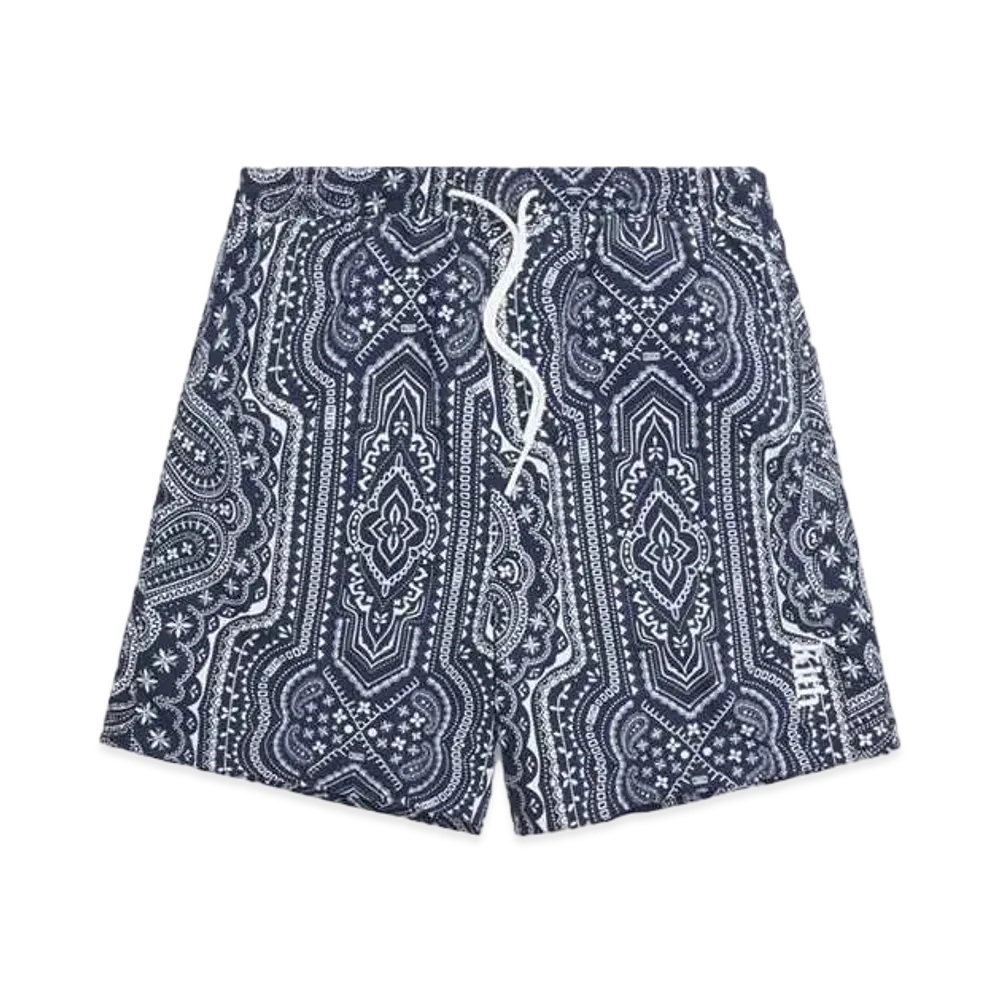 Kith Bandana Paisley Swim Short "Nocturnal"