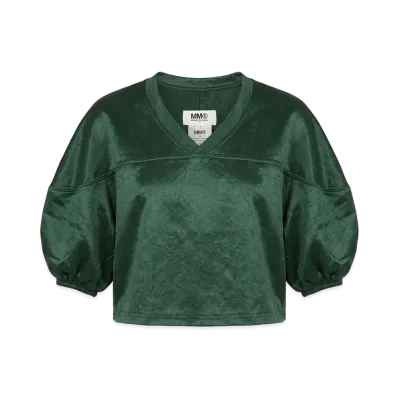 MM6 Maison Margiela Short Sleeve Top "Green"