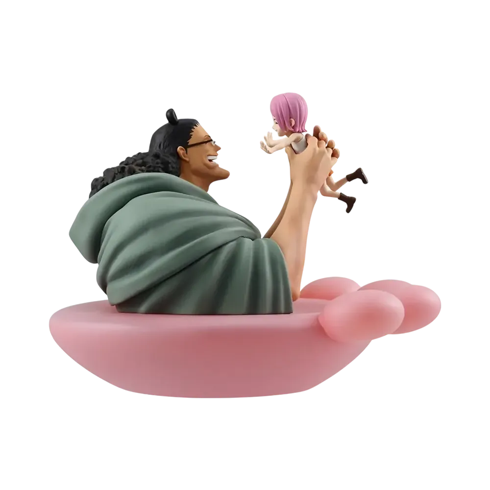 BANDAI "Ichiban Kuji" -One Piece Dramatic Memories- B Prize Revible Moment -Kuma & Bonnie-