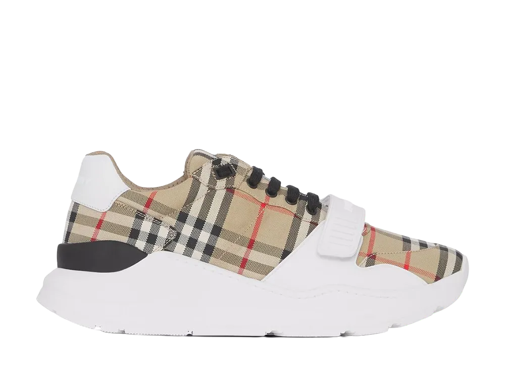 Burberry Women's New Regis Sneakers "Beige"