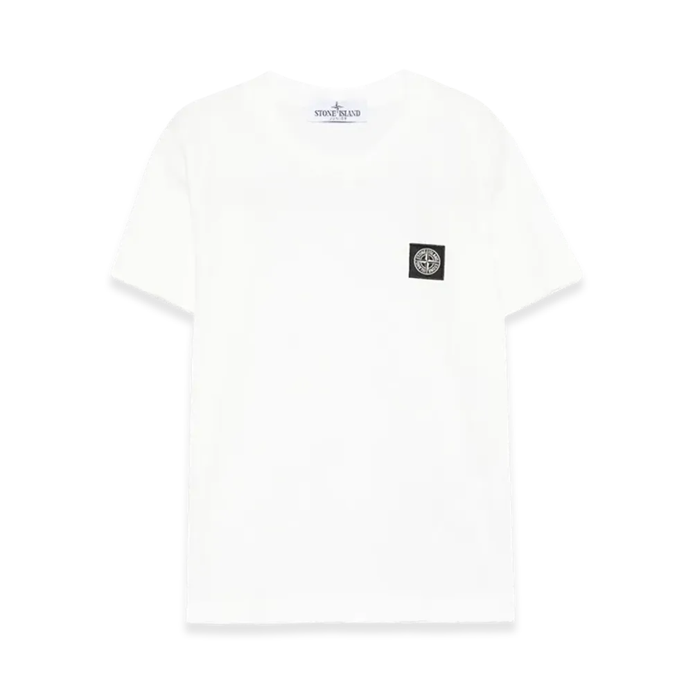 Stone Island Kids Logo Patch T-Shirt "White"