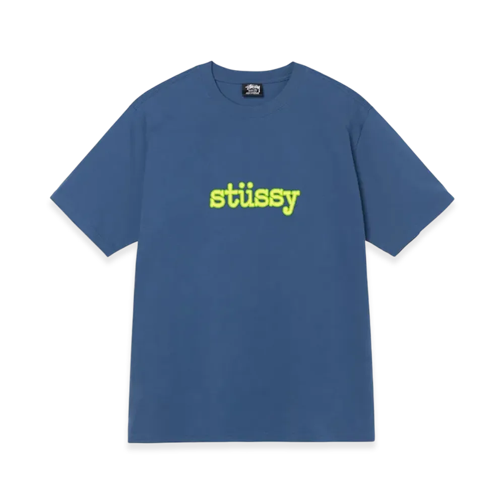 Stussy Typewriter Tee "Midnight"
