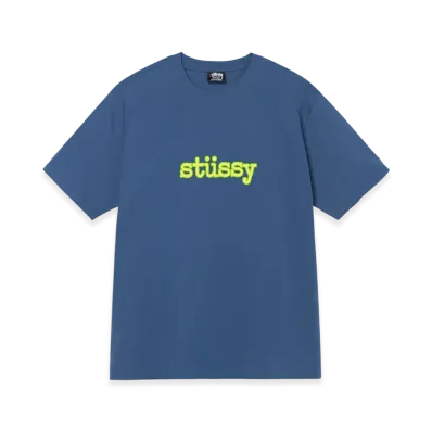 Stussy Typewriter Tee "Midnight"