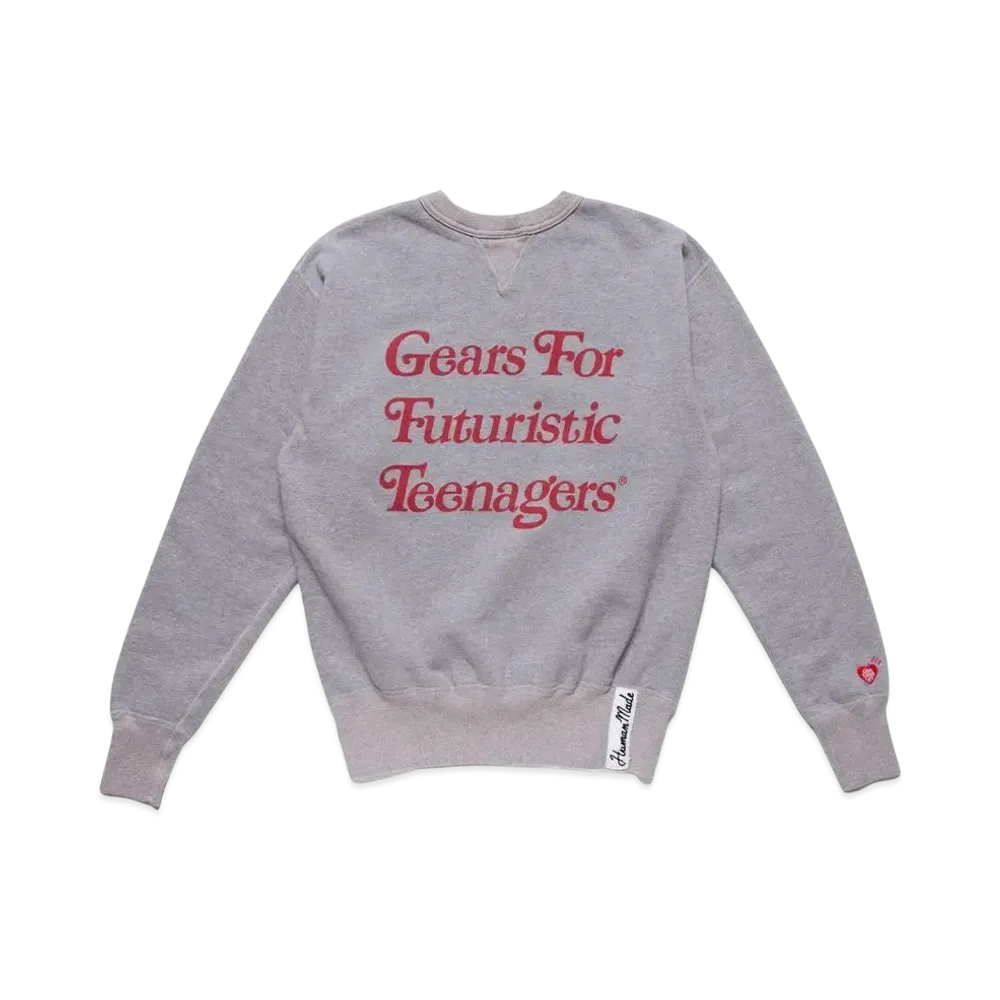 Girls Don't Cry x HUMAN MADE Crewneck Sweatshirt "Gray"