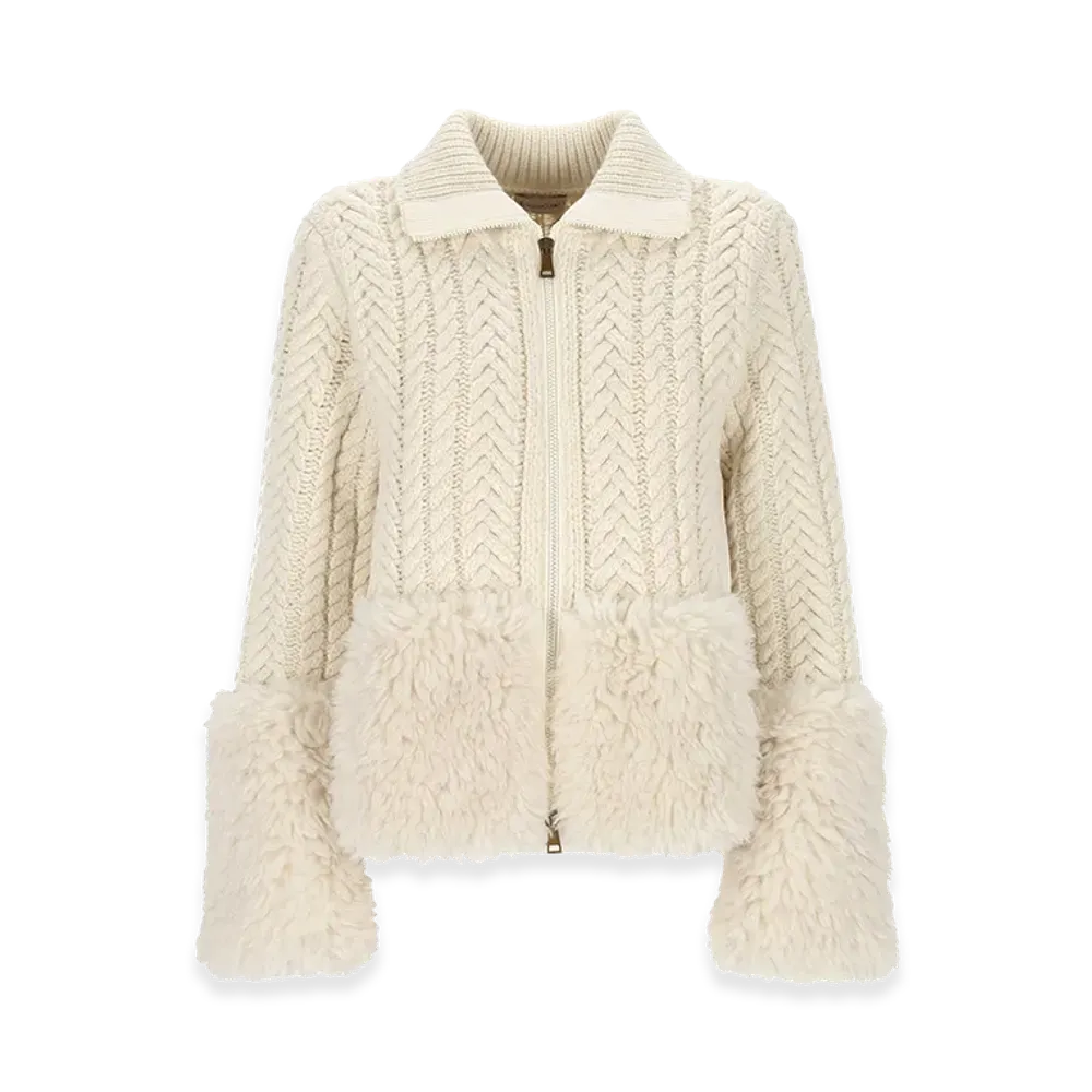 MONCLER Women's Sweaters "Ivory"