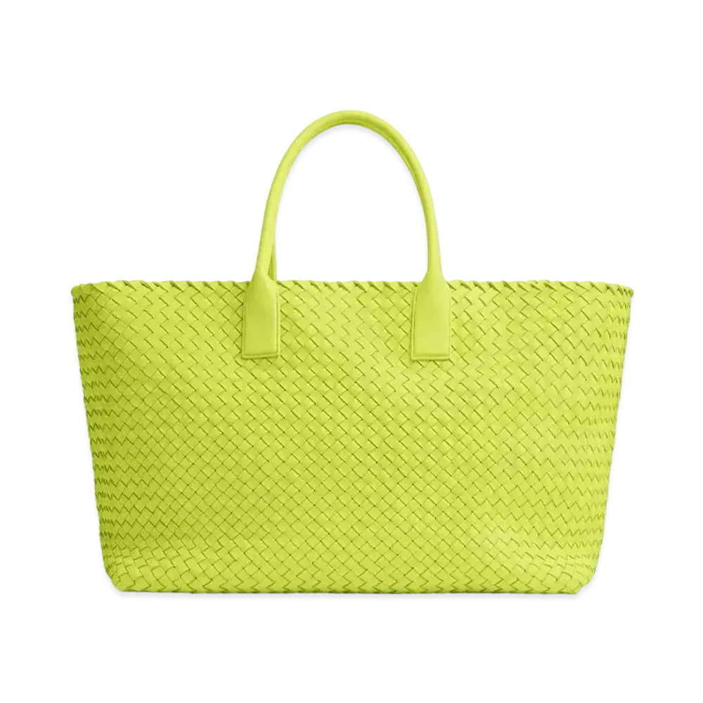 Bottega Veneta Cabat "Acid Kiwi"