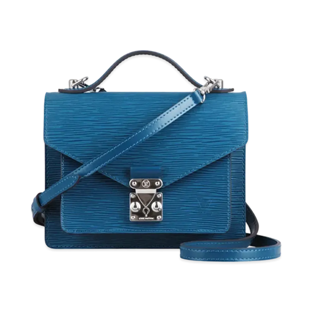 Louis Vuitton Monceau BB Epi Leather "Saphir"