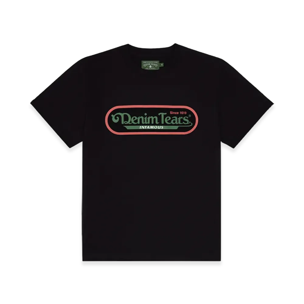 DENIM TEARS Infamous Tee "Black"