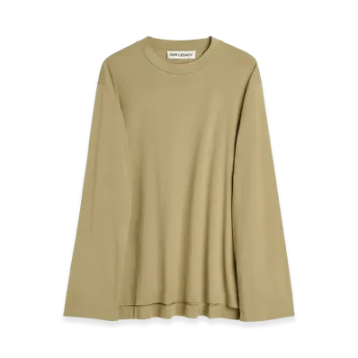 OUR LEGACY Dirty Beige Clean Jersey "Dirty Beige Clean Jersey"
