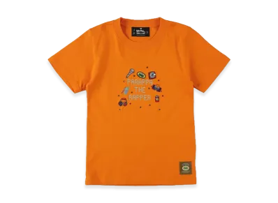 WIND AND SEA x Parappa The Rapper Kids Parappa Rhinestone Tee "Orange"
