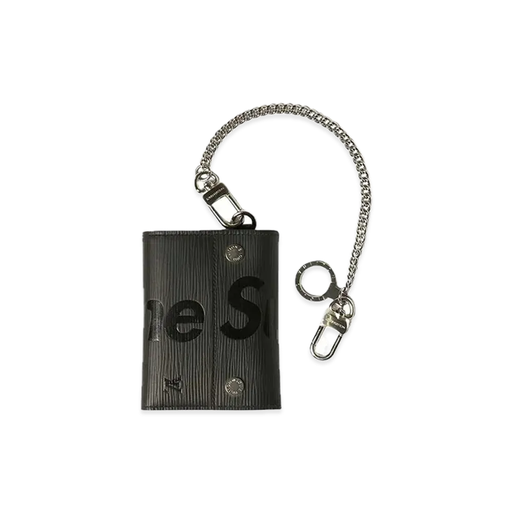 Supreme x Louis Vuitton Chain Wallet "Black"