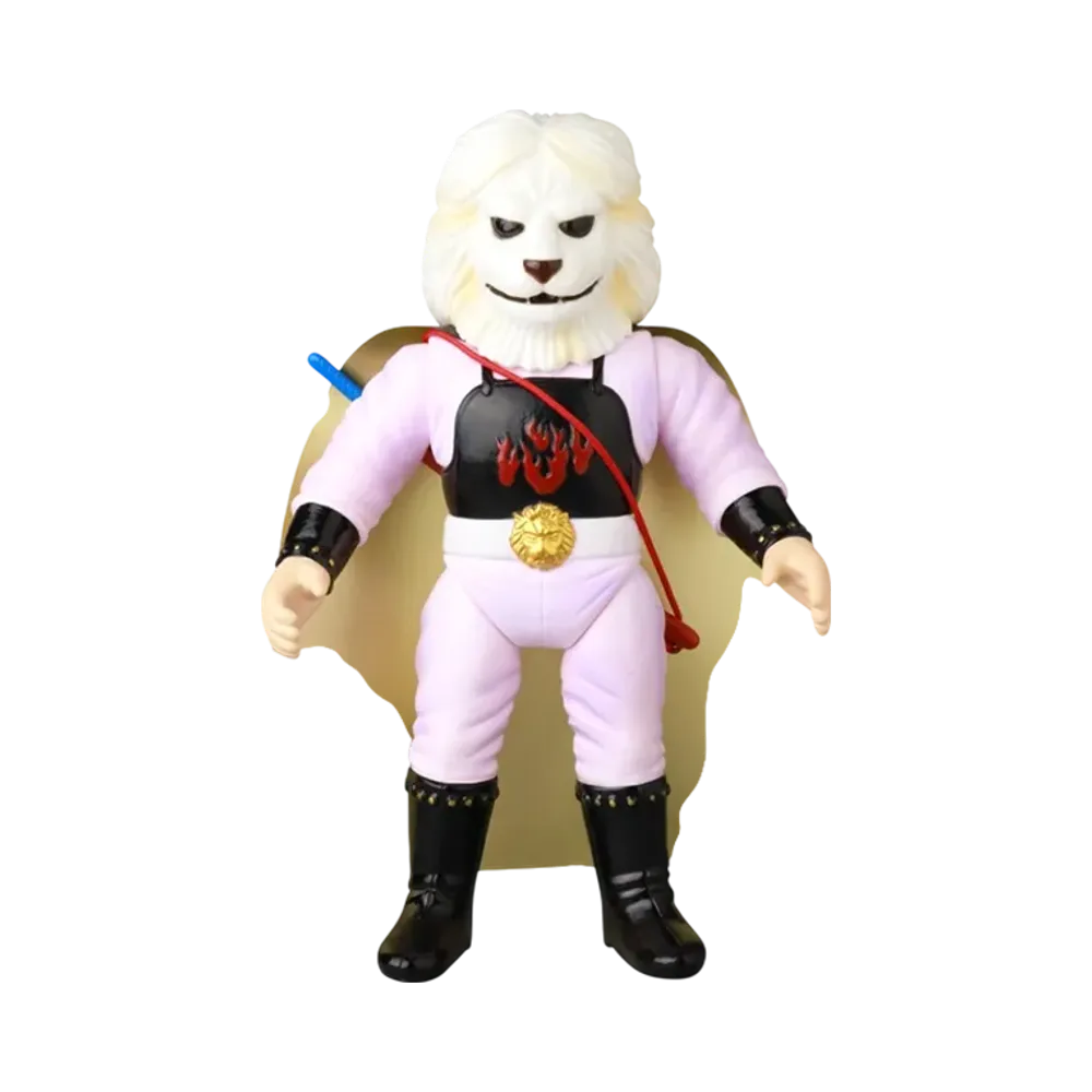 MEDICOM TOY / Bearmodel "P PRO Retro Sofvi Heroes" -Lion Maru- The Hero Lionmaru (Pilot Version)