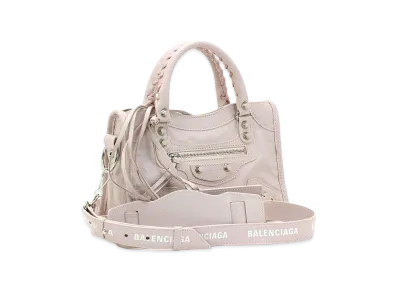 BALENCIAGA Women's Handbag (with shoulder strap) Mini City "Light Rose"