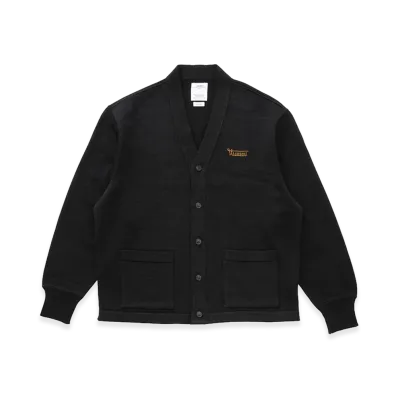 visvim Selmer Long Cardigan "Black"
