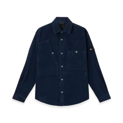 Stone Island 1100008 Indigo Micro Corduroy-Rinsed "Black"