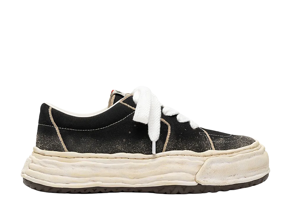 Maison MIHARA YASUHIRO ERIC OG Sole Overdyed Suede Low-top Sneakers "Black"
