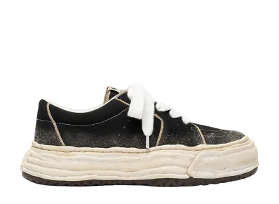 Maison MIHARA YASUHIRO ERIC OG Sole Overdyed Suede Low-top Sneakers "Black"