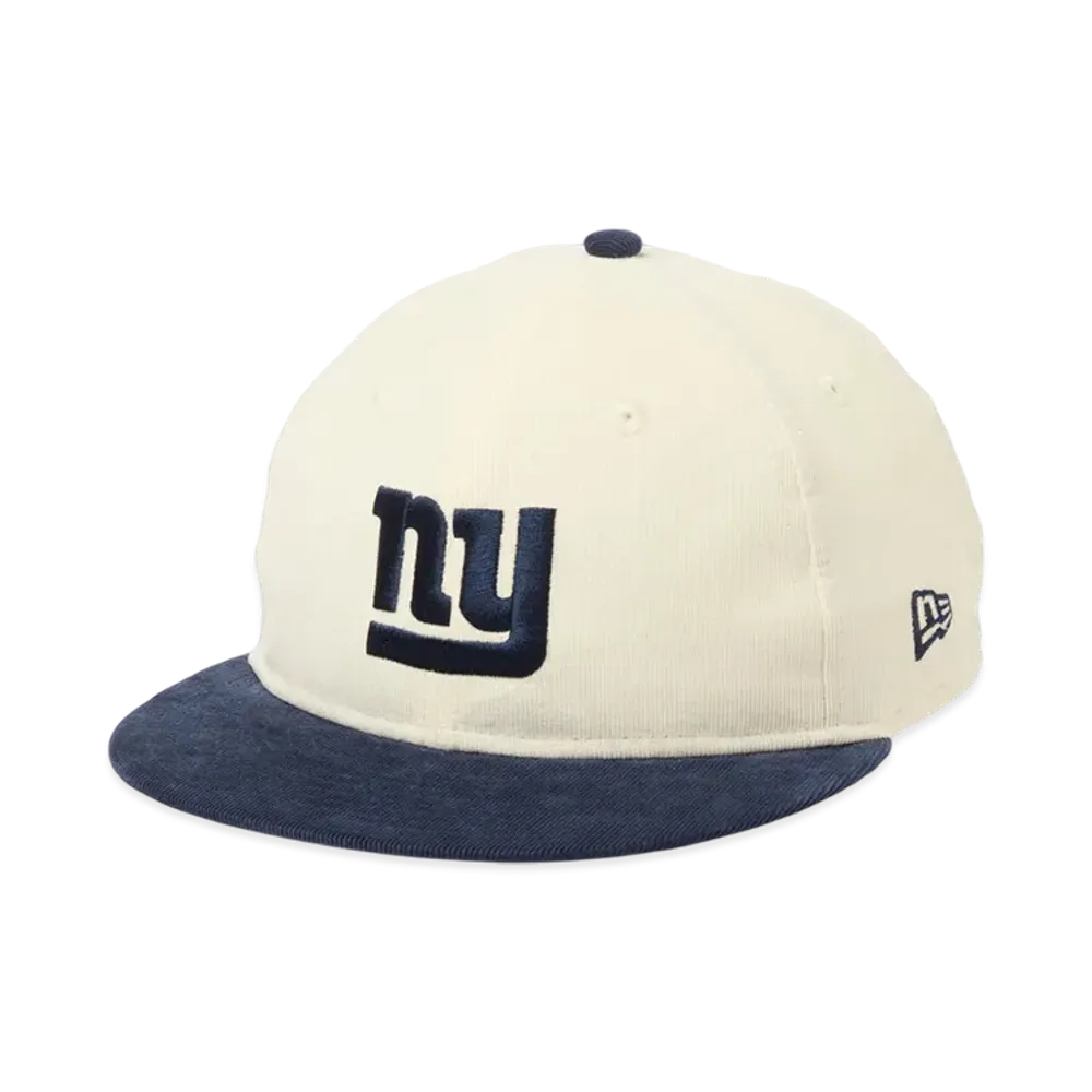 NEW ERA Powered by GORO NAKATSUGAWA (MIN-NANO) RC 9Fifty New York Giants Corduroy "Ivory/Navy"