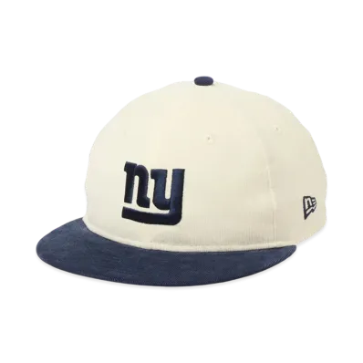 NEW ERA Powered by GORO NAKATSUGAWA (MIN-NANO) RC 9Fifty New York Giants Corduroy "Ivory/Navy"