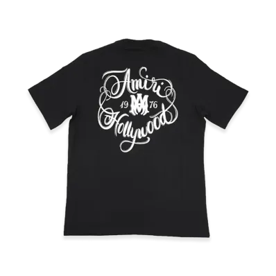 AMIRI Hollywood Tee "Black"