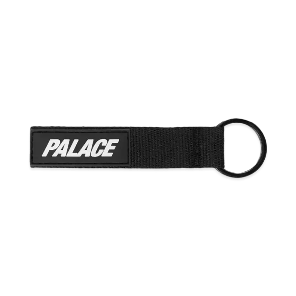PALACE Webbing Keyring "Black"