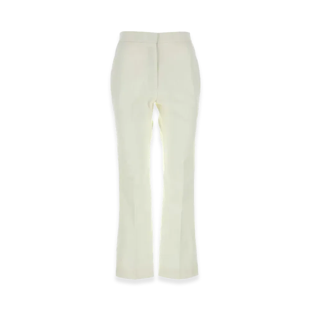 Jil Sander Women's Cotton Pant "White"