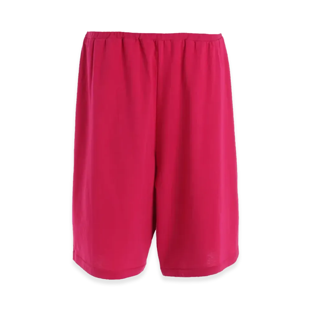 Y's Cotton Jersey Easy Half Pants "Pink"