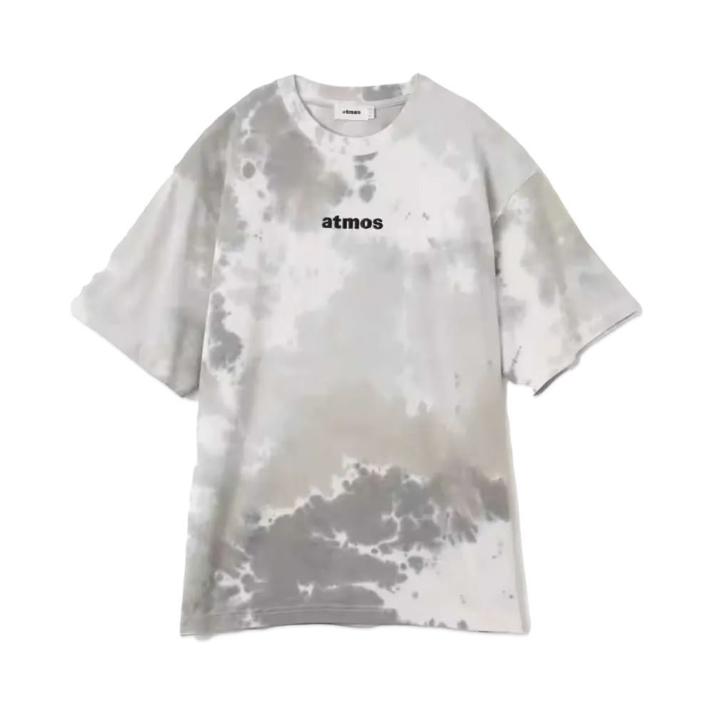 atmos Embroidery Classic Logo Tie-Dye T-shirt "Black"