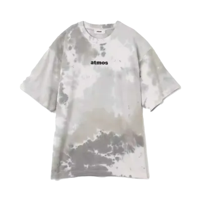 atmos Embroidery Classic Logo Tie-Dye T-shirt "Black"