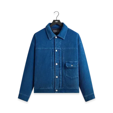 Kith Indigo Cord Alonzo Jacket "Cyanotype"